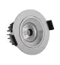 Noxion Spot LED Diamond inclinable Aluminium 6W 400lm 36D - 927 Blanc Très Chaud | Diamètre 83mm - IP44 - Meilleur rendu des couleurs - Dimmable