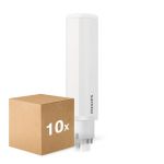 Voordeelpak 10x Philips CorePro PL-C LED 9.5W 1100lm - 840 Koel Wit | 4-Pin - Vervangt 26W