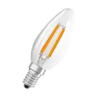Osram LED Classic E14 Kaars Filament Helder 1.2W 255lm - 827 Zeer Warm Wit | Vervangt 25W