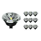 Voordeelpak 10x Noxion Lucent LED Spot GU10 AR111 12W 600lm 40D - 927 Zeer Warm Wit | Beste Kleurweergave - Dimbaar - Vervangt 80W