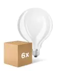 Voordeelpak 6x Ledvance Classic LED E27 Globe Filament Mat 7.5W 1055lm - 827 Zeer Warm Wit | Dimbaar - Vervangt 75W